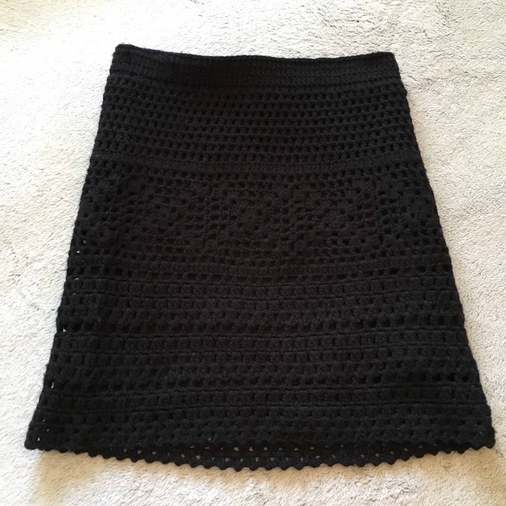Black knitted Pins &a Needles skirt